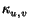 $ \kappa_{{u,v}}^{}$